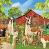 Alpacas Farm Paint By Number