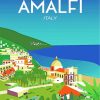 Italy Amalfi Poster Paint By Number