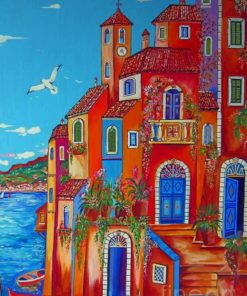 Amalfi Italy Art Paint By Number