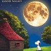 Good Night Snoopy Paint By Number