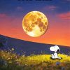 Good Night Snoopy Art Paint By Number