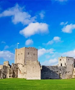 Portchester Castle Paint By Numbers