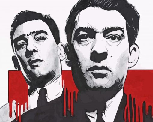 Kray Twins Art Paint By Number