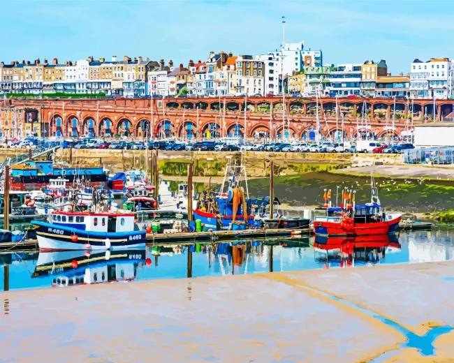 Ramsgate England Paint By Number
