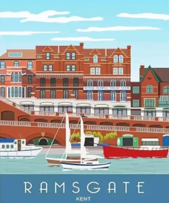 Ramsgate Poster Paint By Number