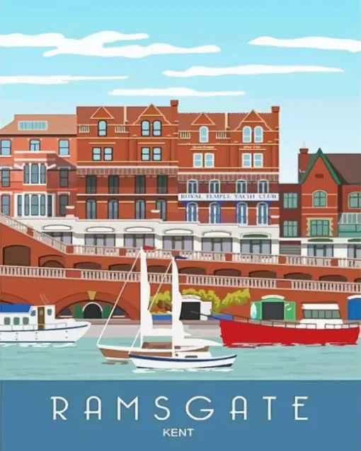 Ramsgate Poster Paint By Number