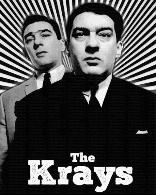 The Kray Twins Poster Paint By Numbers