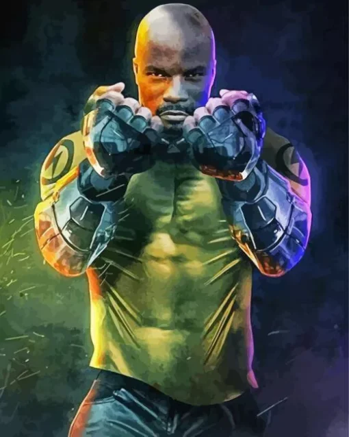Cool Powerman Paint By Number