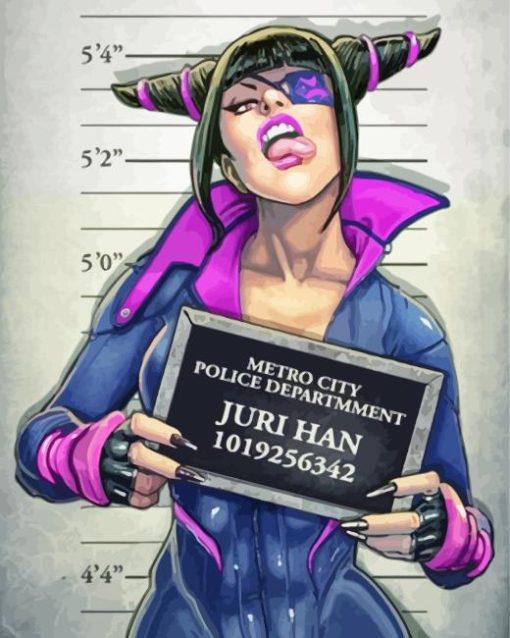 Cool Juri Han Paint By Numbers