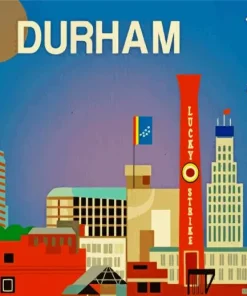 Durham Poster Paint By Number